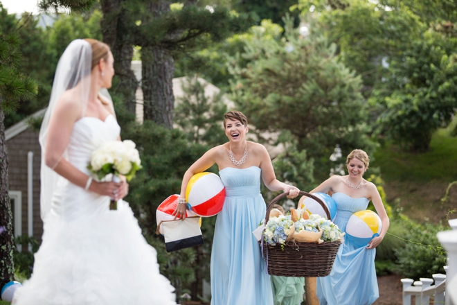 Turquoise Cape Cod Wedding