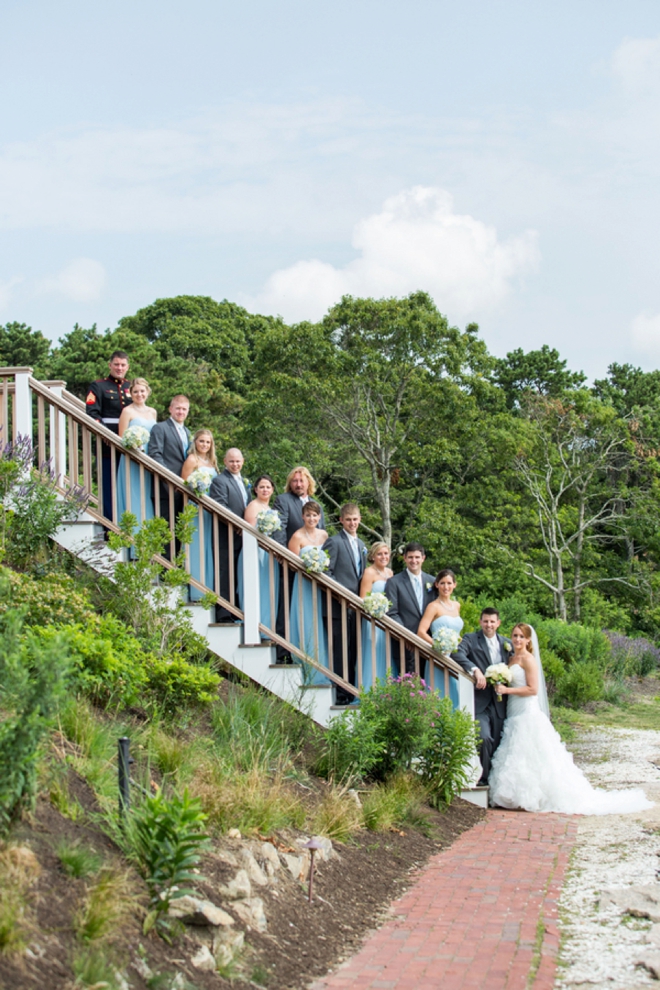 Turquoise Cape Cod Wedding