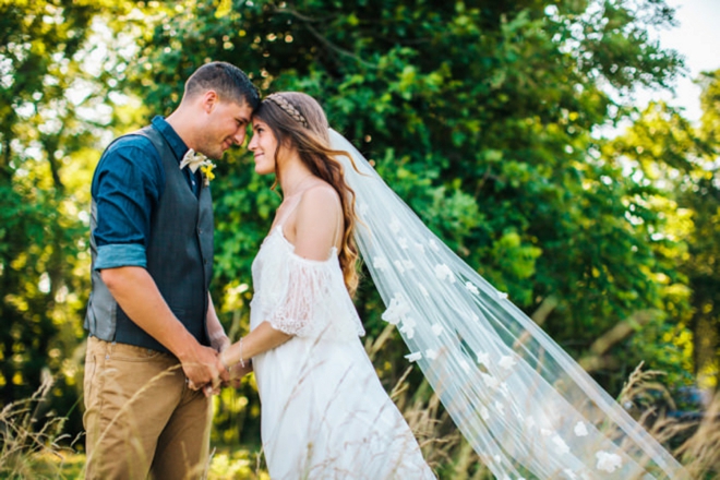 Gorgeous, boho-chic wedding