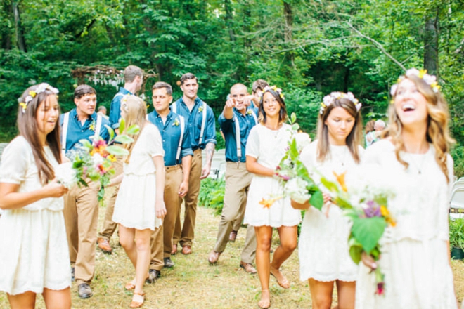 Gorgeous, boho-chic wedding