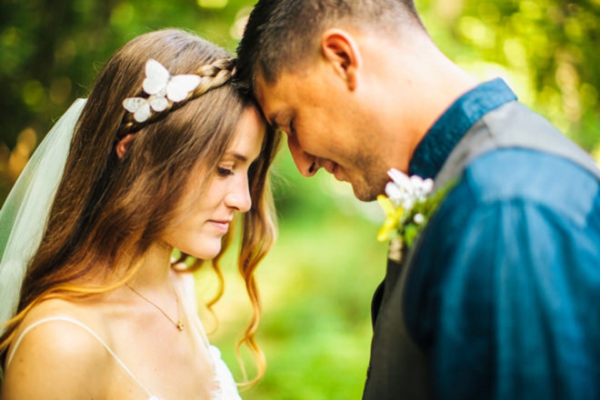 Gorgeous, boho-chic wedding