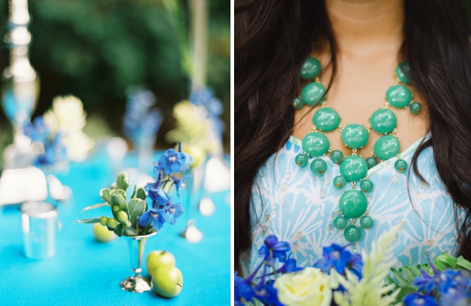 Turquoise Lilly Pulitzer Wedding Inspiration