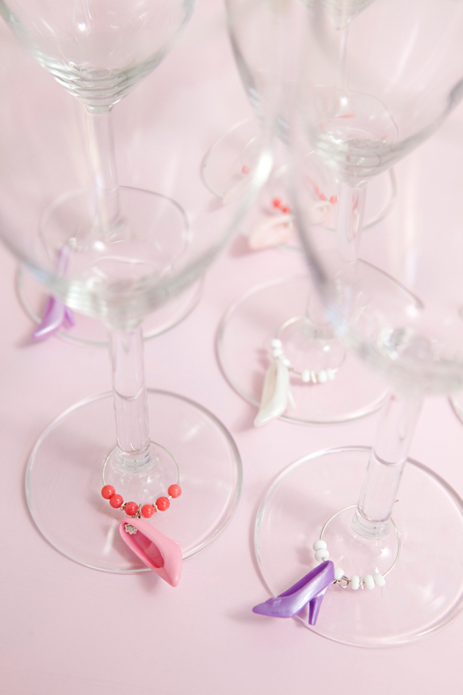 Learn to make these adorable Barbie Shoe Wine Charms!