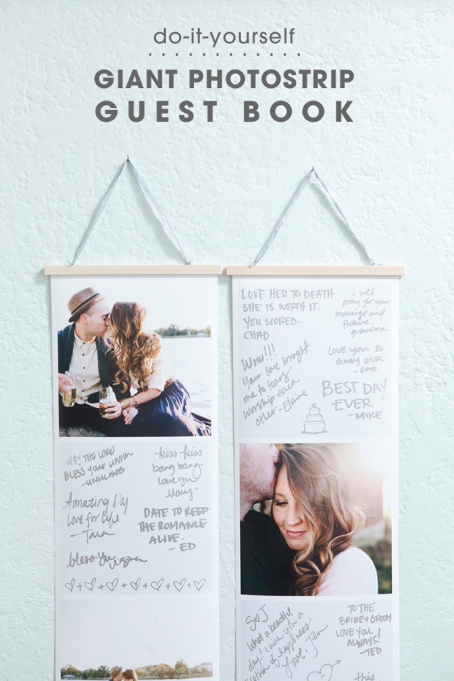 Photo Strip Guest Book