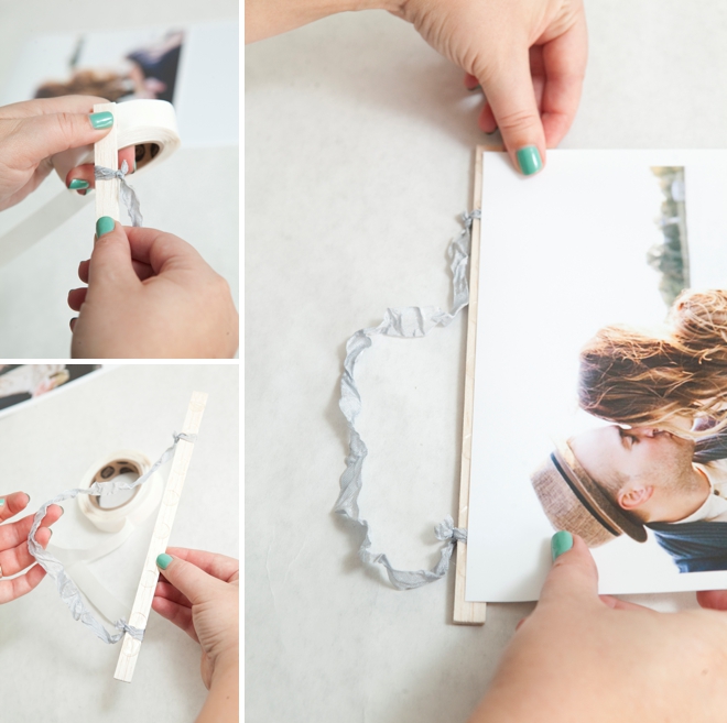 DIY Giant Photostrip Guest Book