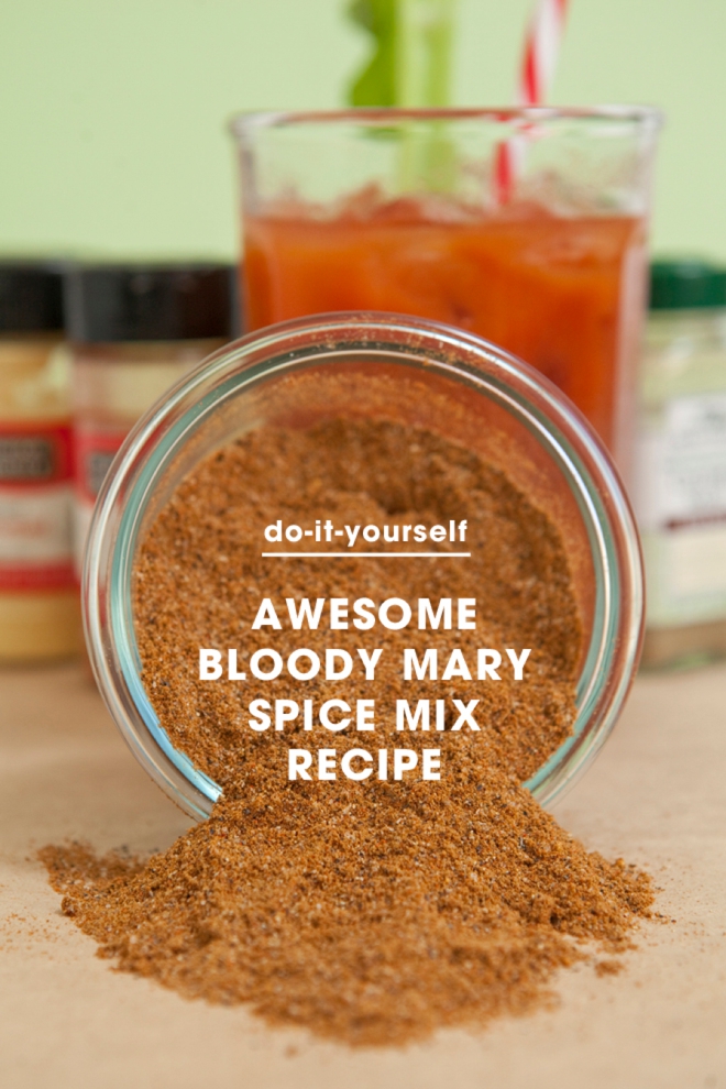 Awesome and easy, Bloody Mary Spice Mix Recipe