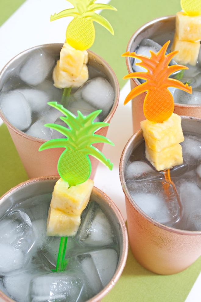 Delicious and simple, Pineapple Mule cocktail recipe