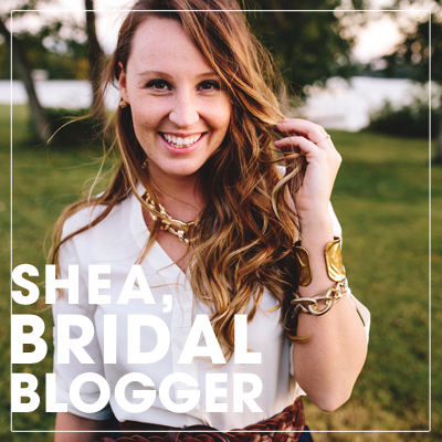 Shea DeForest, Bridal Blogger