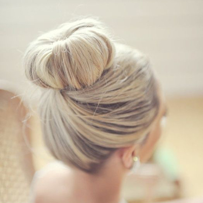Top Knot - Wedding Hair Tips