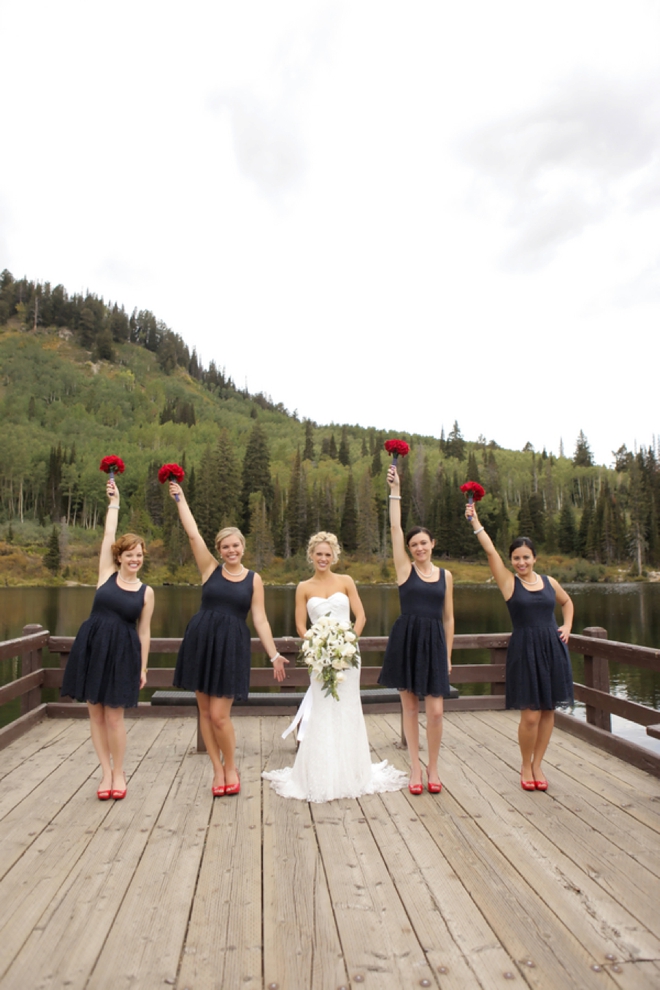 Lovely 4th of July themed wedding