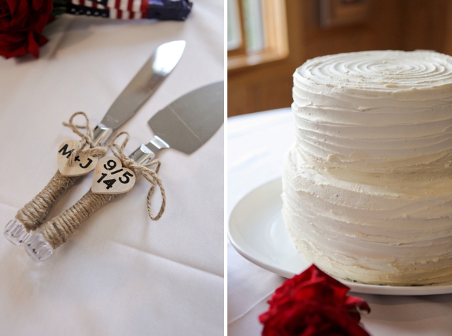 Lovely 4th of July themed wedding