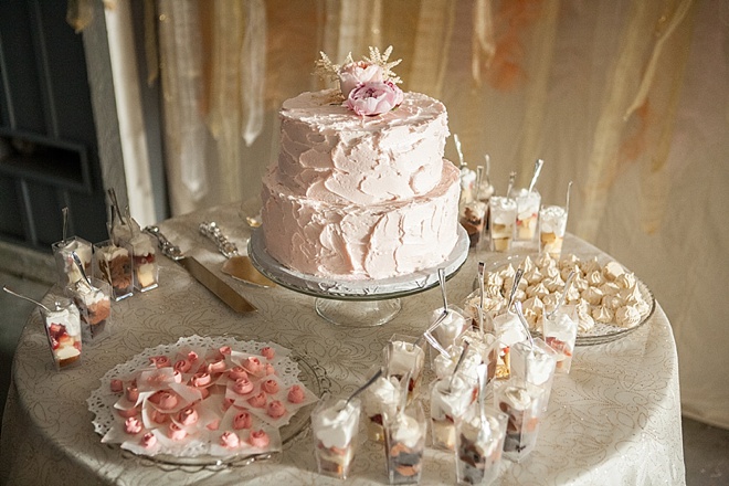 Gorgeous DIY beach wedding with sequin details