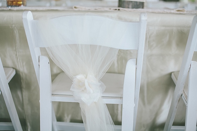 Gorgeous DIY beach wedding with sequin details