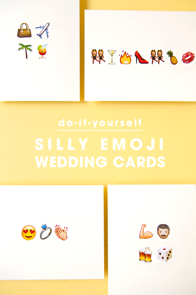 DIY Emoji Greeting Cards