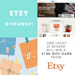 You could win a $150 Etsy Gift Card from Something Turquoise