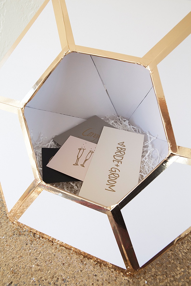 DIY, Giant Diamond Card Box For Weddings!