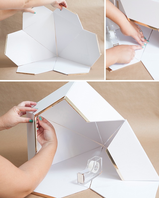 DIY, Giant Diamond Card Box For Weddings!