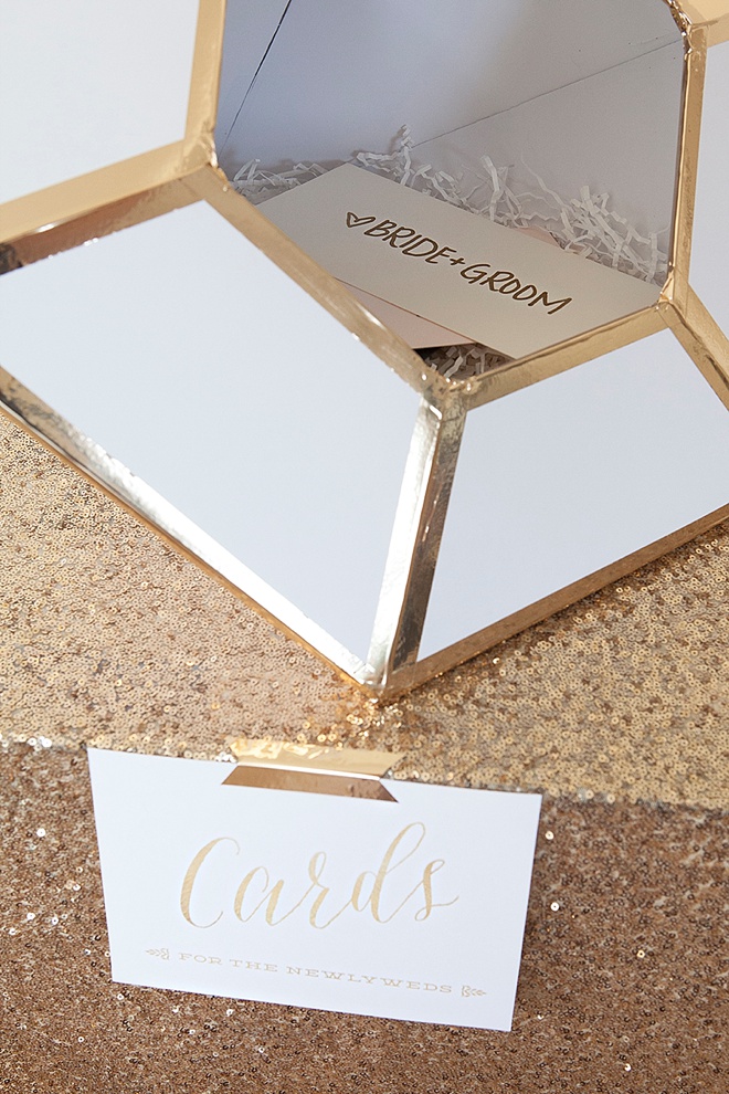 DIY, Giant Diamond Card Box For Weddings!