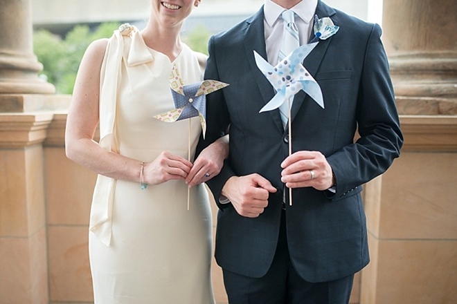 Lovely, DIY pinwheel themed wedding