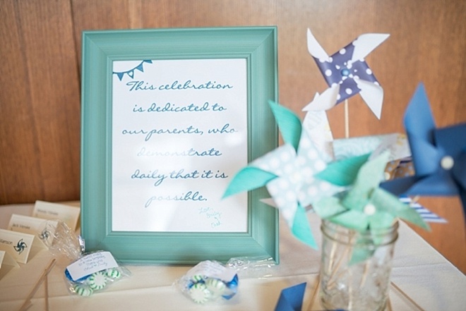 Lovely, DIY pinwheel themed wedding