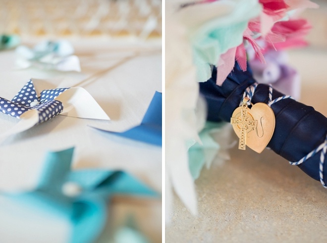 Lovely, DIY pinwheel themed wedding