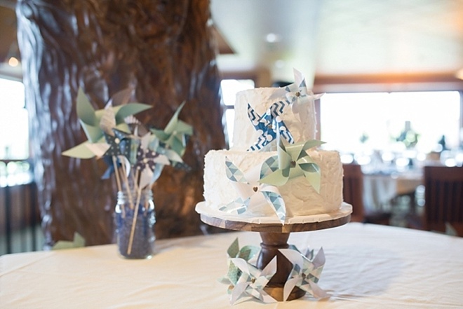 Lovely, DIY pinwheel themed wedding