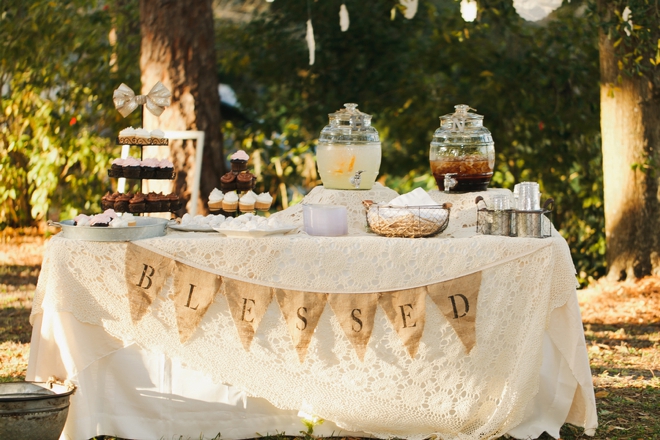 Super sweet, intimate DIY park wedding