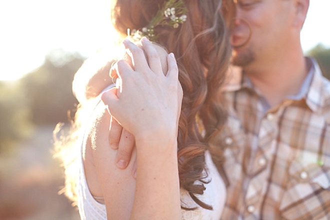 Adorable, sparkly-boho styled engagement shoot at Condor Nest Ranch
