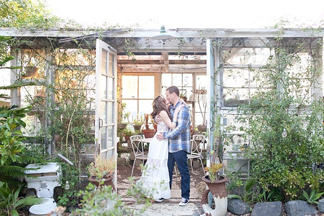 Adorable, sparkly-boho styled engagement shoot at Condor Nest Ranch