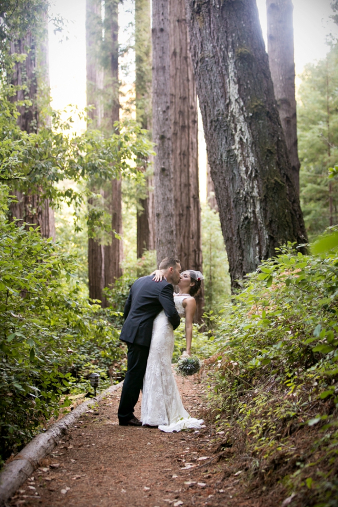 Gorgeous, DIY boho-chic cabin wedding