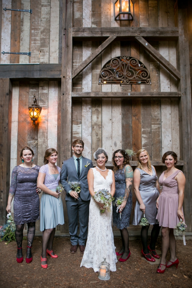 Awesome boho-bridesmaids