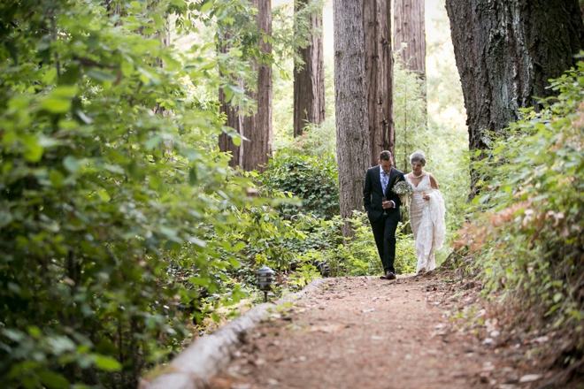 Gorgeous, DIY boho-chic cabin wedding