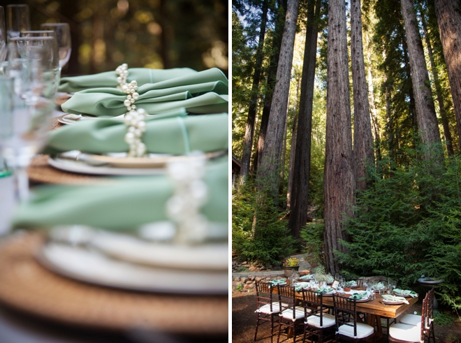 Amazing boho-chic wedding in the forest