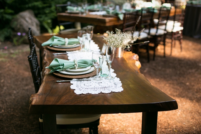 Amazing boho-chic wedding in the forest