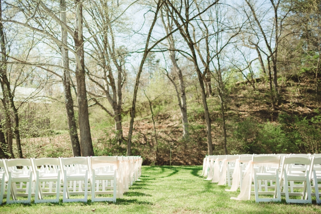 Beautiful, outdoor southern wedding