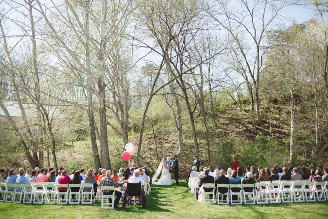 Beautiful, outdoor southern wedding