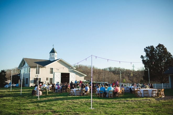 Beautiful, outdoor southern wedding