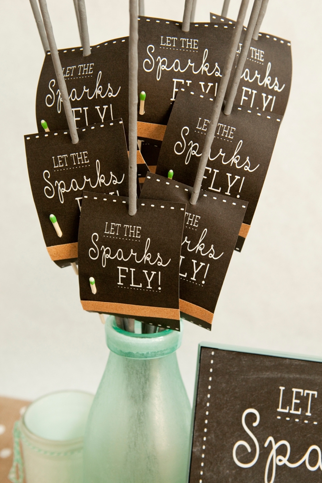 WEDDING Sparklers LABELS Wedding Sparklers Tags 