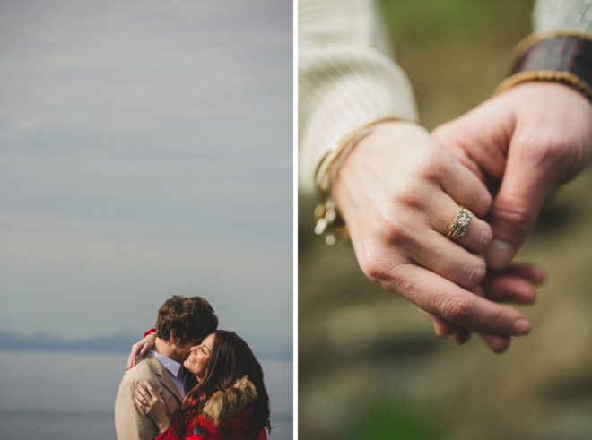 Beautiful uninhabited island engagement session from Jenn Ireland Photography