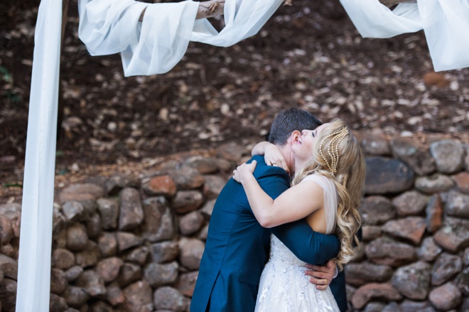 Beautiful, DIY wedding in the forest of Santa Cruz