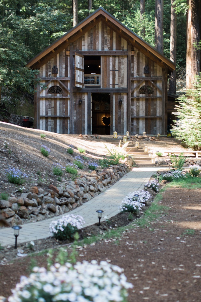 Beautiful, DIY wedding in the forest of Santa Cruz