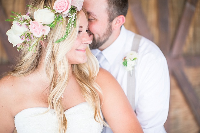 Beautiful, handmade barn wedding on a budget!