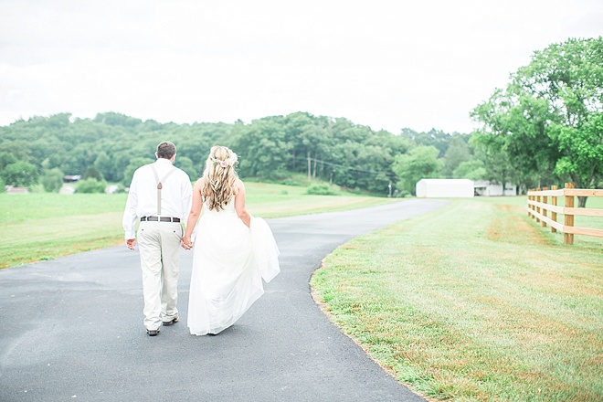 Beautiful, handmade barn wedding on a budget!