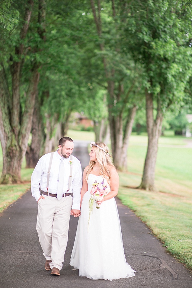 Beautiful, handmade barn wedding on a budget!