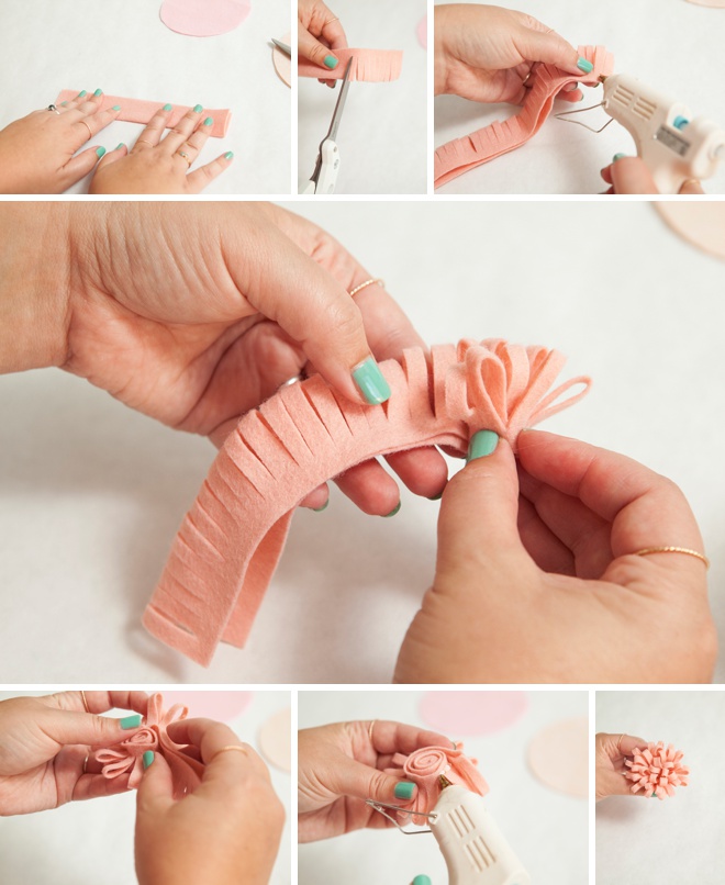 Awesome, DIY felt flower basket for your flower girl!