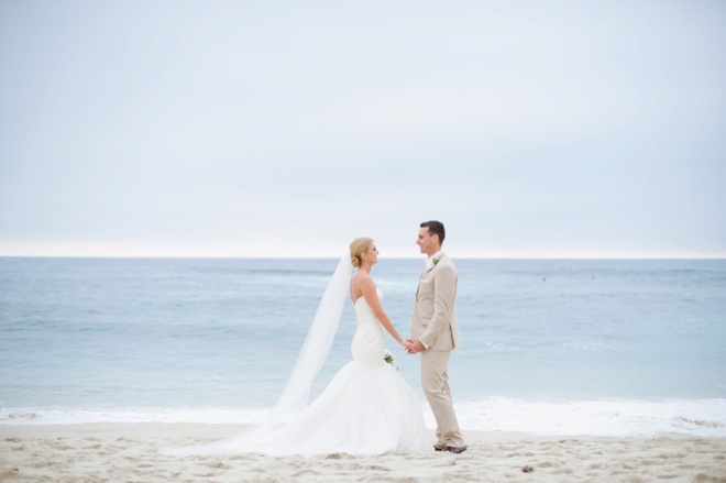 Beautiful handmade wedding in La Jolla, California