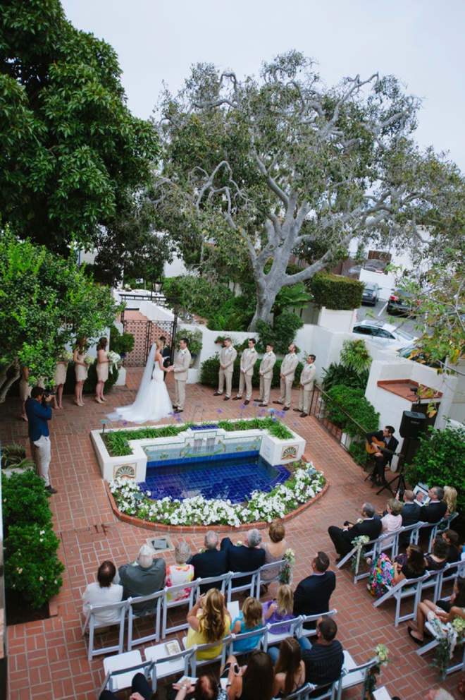 Beautiful handmade wedding in La Jolla, California