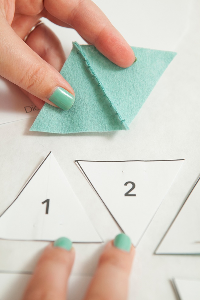 Awesome, DIY giant felt diamond ring for your ring bearer!