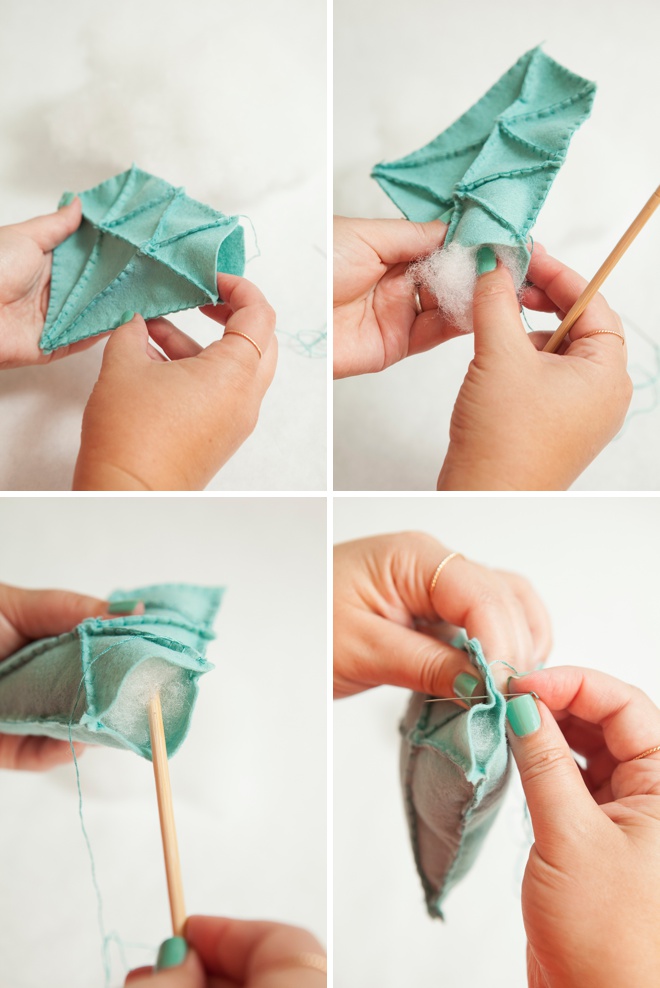 Awesome, DIY giant felt diamond ring for your ring bearer!