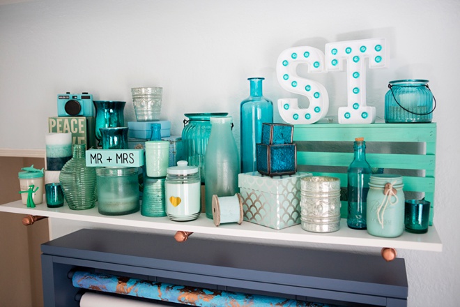 Something Turquoise Craft Room and Blog Office